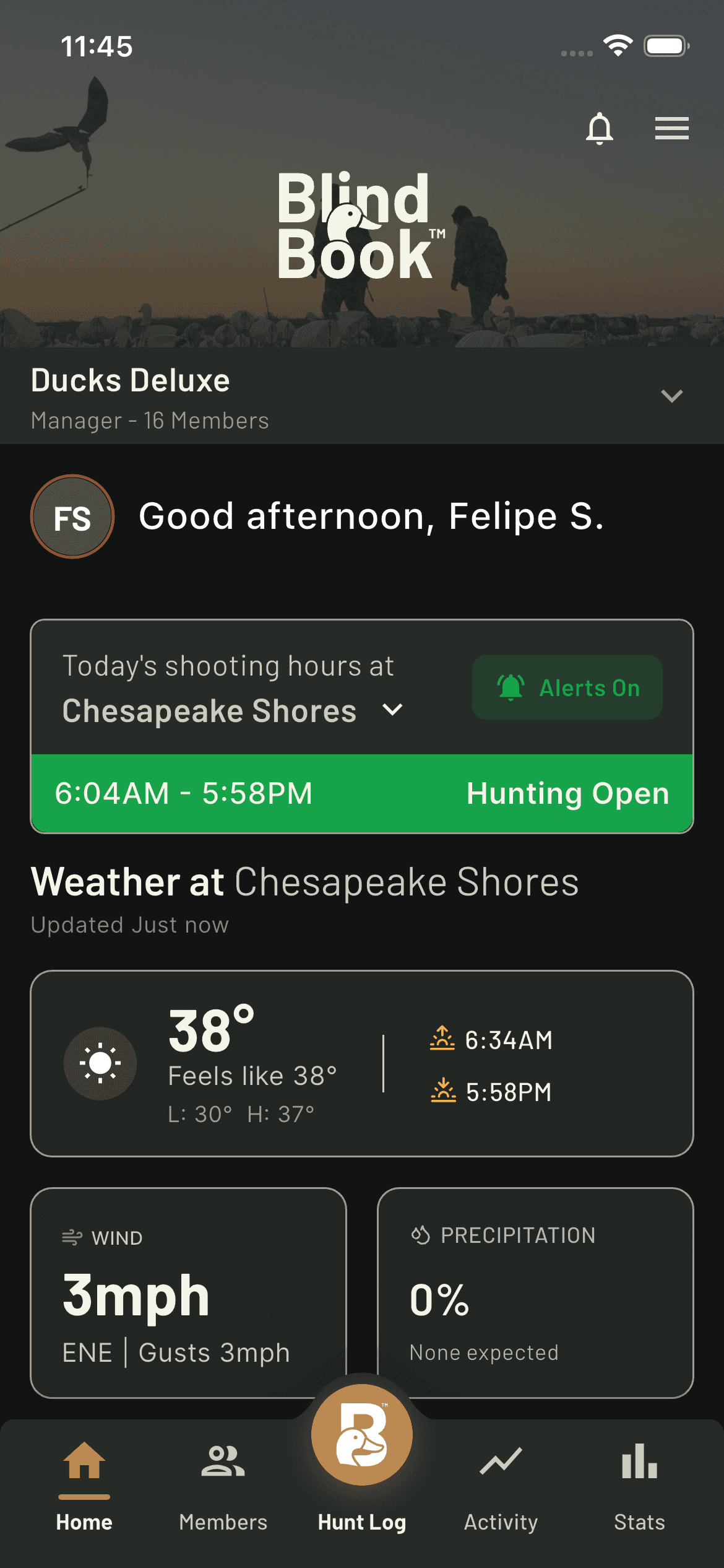 Weather & Migration Intel screenshot
